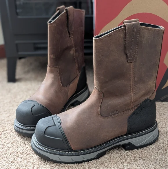 *SOLD* NIB Wolverine 10" ReForce CarbonMax Comp Toe WP Work Boots (Men's 11 EW) - Picture 4 of 16